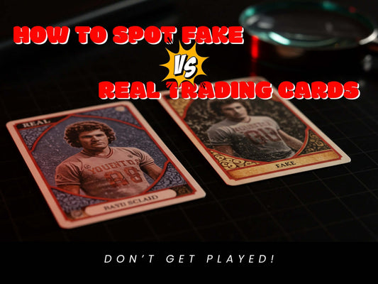How to Spot Fake vs. Real Trading Cards: Don’t Get Played!