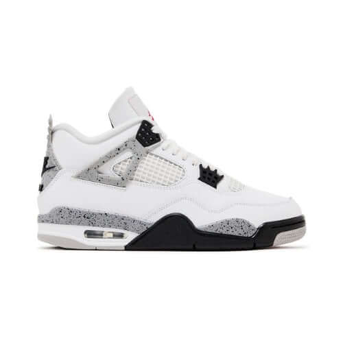 this is an image of Jordan 4 Retro "White Cement"