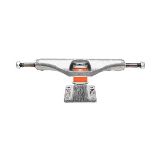 this is an image of Independent Forged Hollow Mid Silver Truck Pair