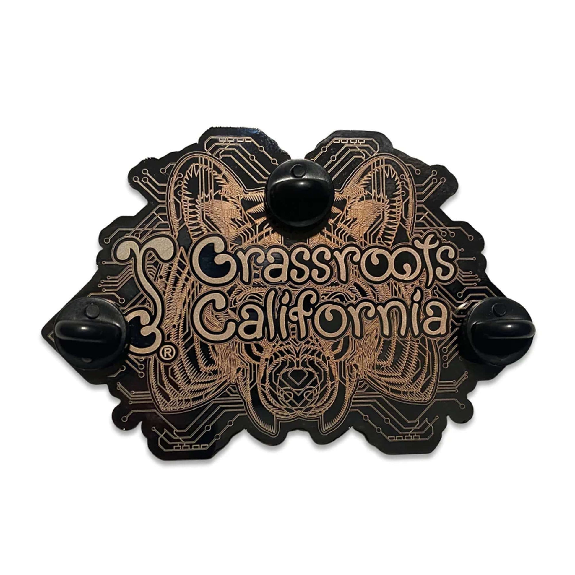this is an image of Grassroots California Pins