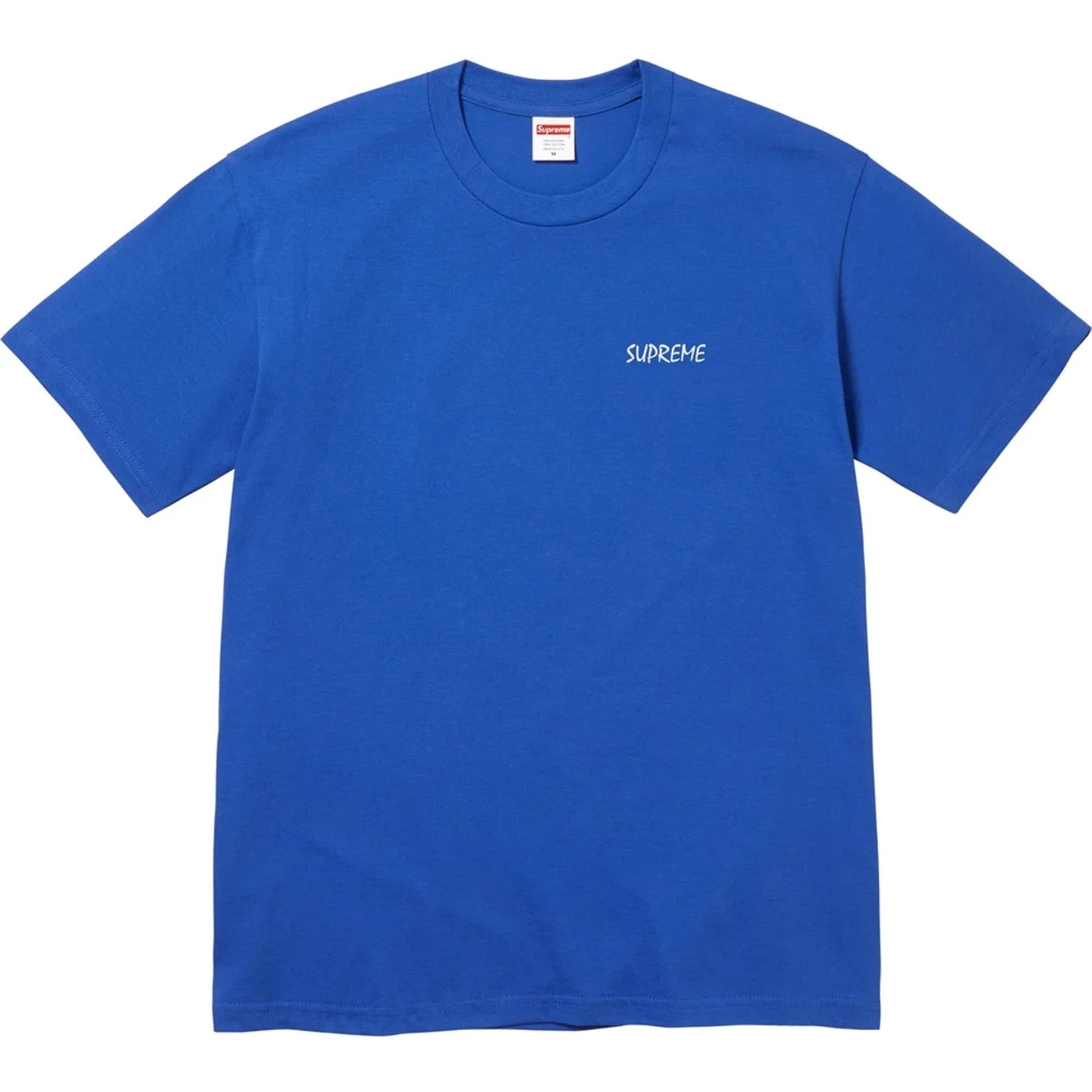 this is an image of Supreme Black Cat Tee
