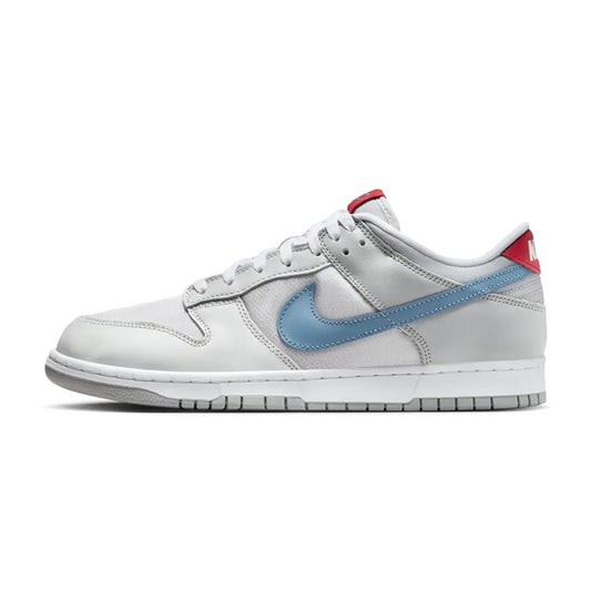 this is an image of Nike Dunk Low "Silver Surfer"