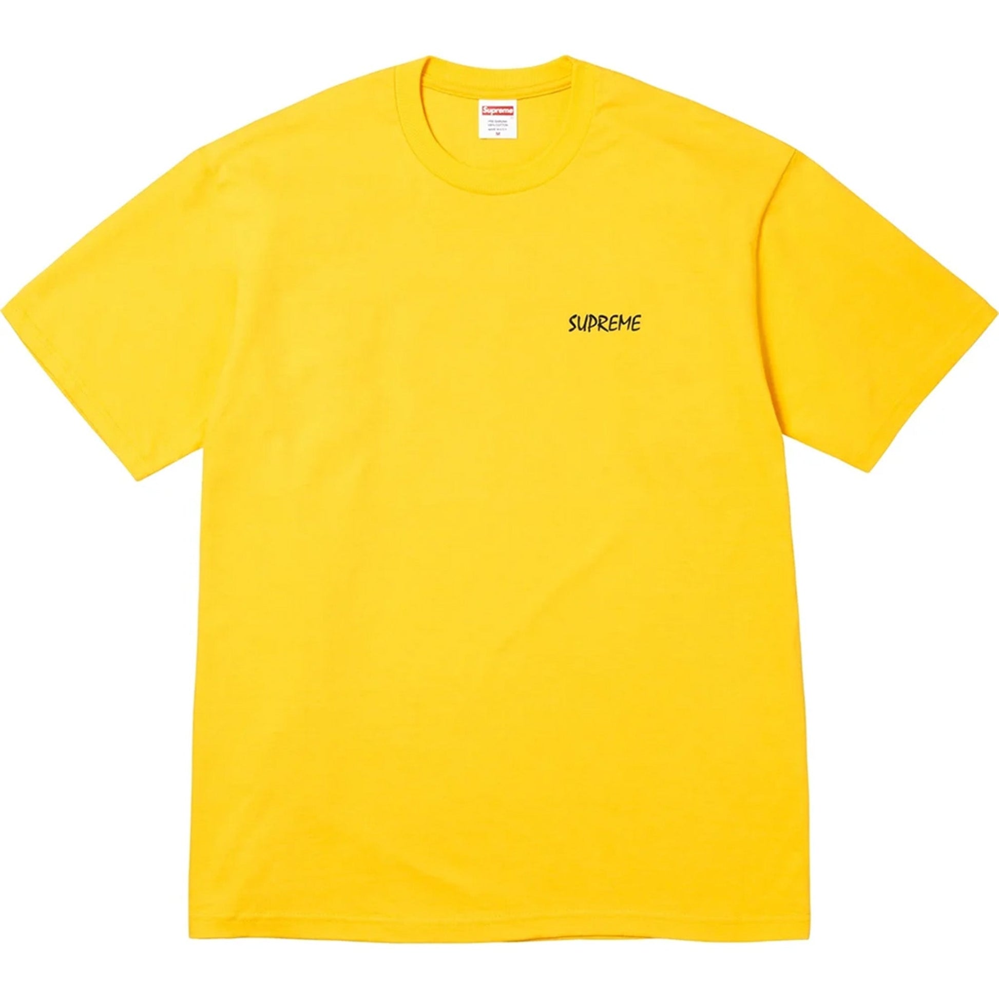 this is an image of Supreme Black Cat Tee