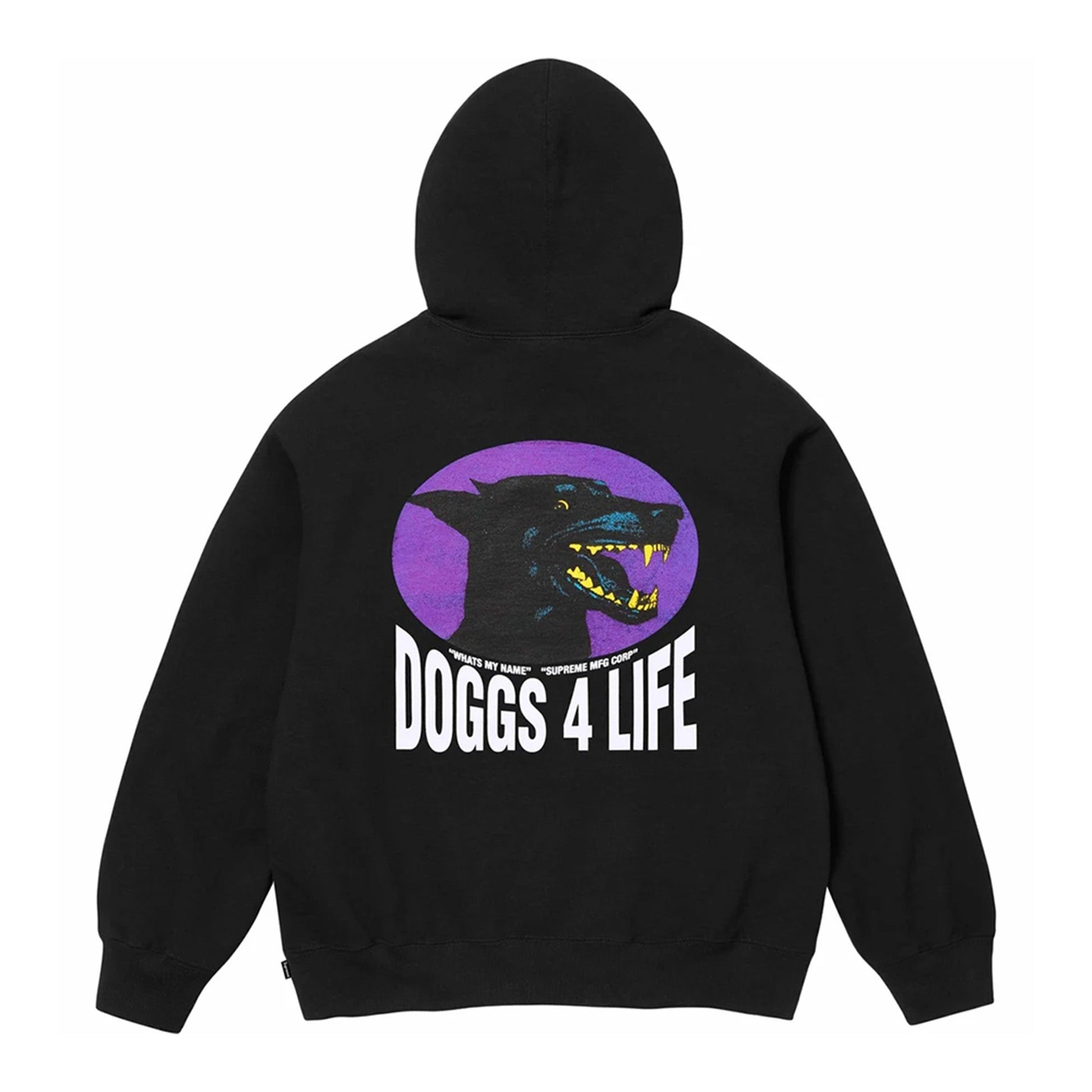 this is an image of Supreme Hoodie "Doggs 4 Life"
