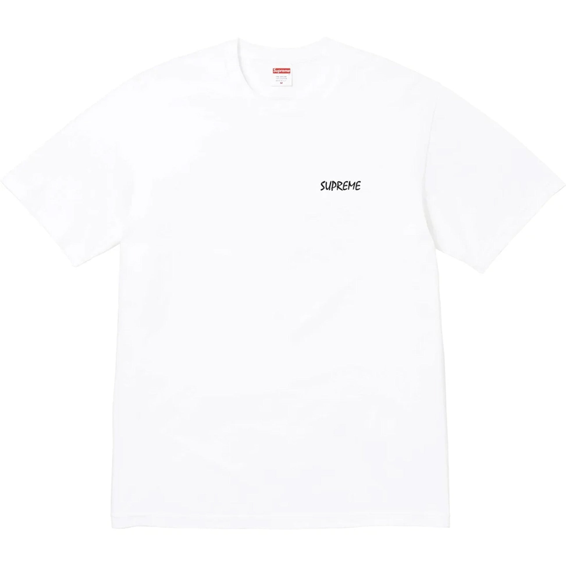 this is an image of Supreme Black Cat Tee