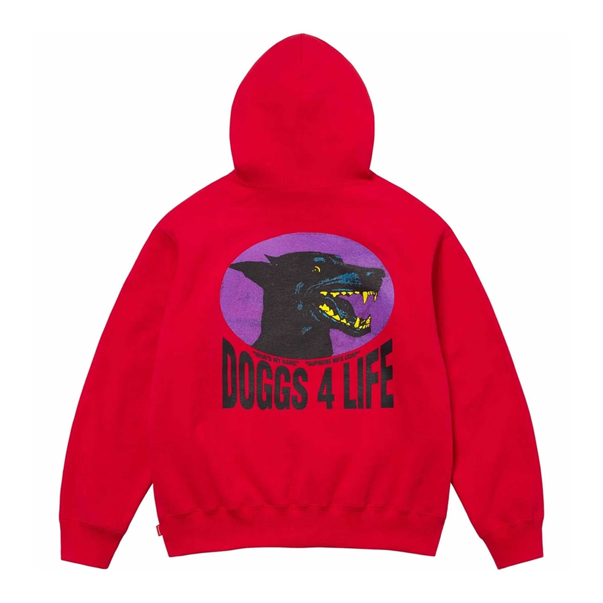 this is an image of Supreme Hoodie "Doggs 4 Life"
