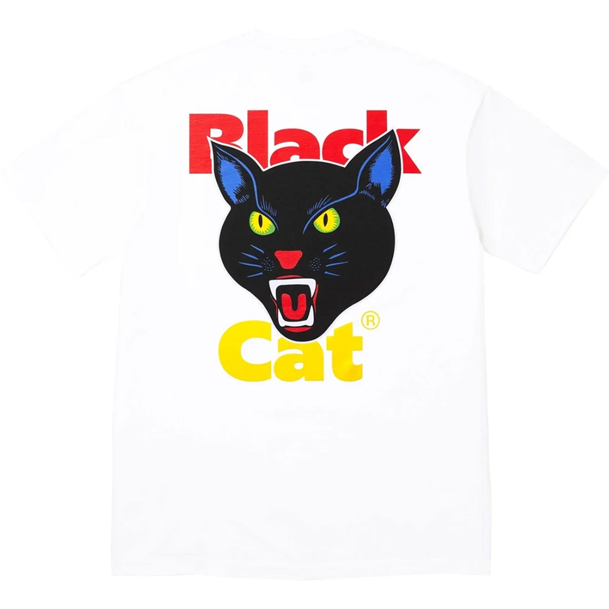 this is an image of Supreme Black Cat Tee