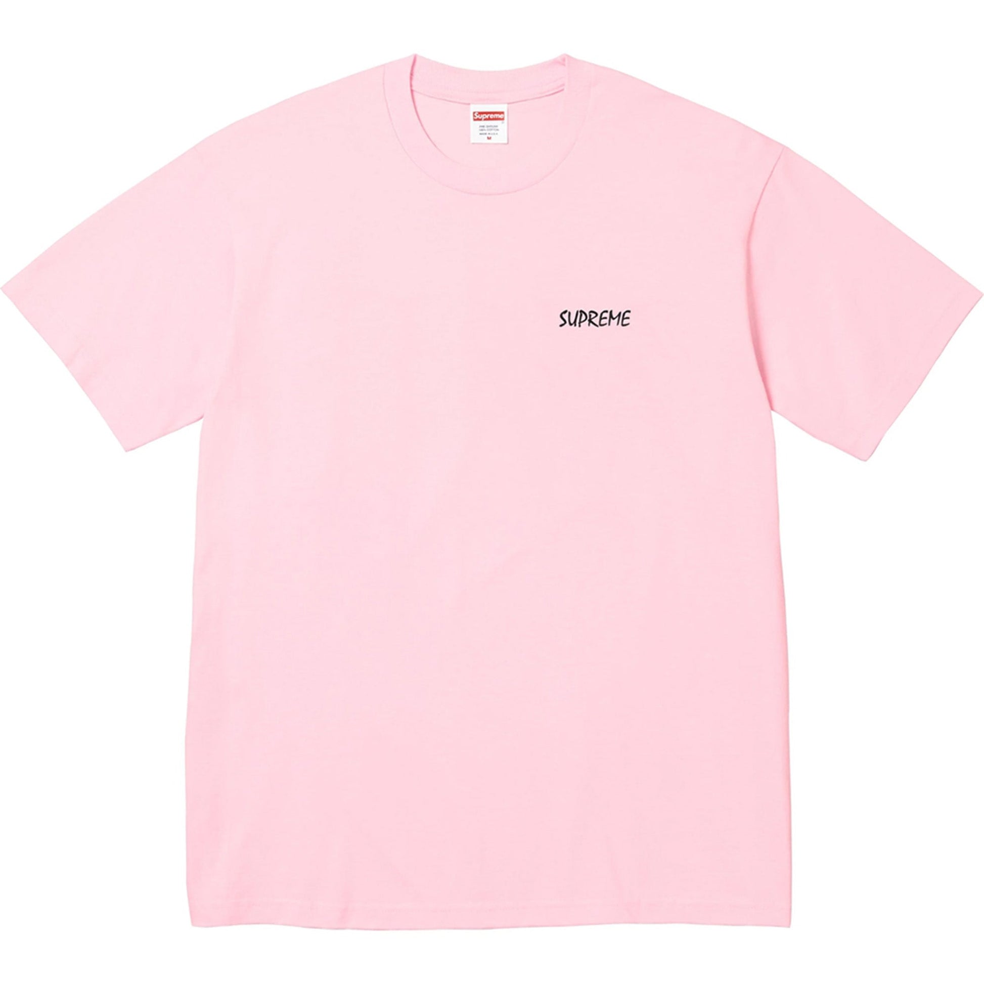 this is an image of Supreme Black Cat Tee