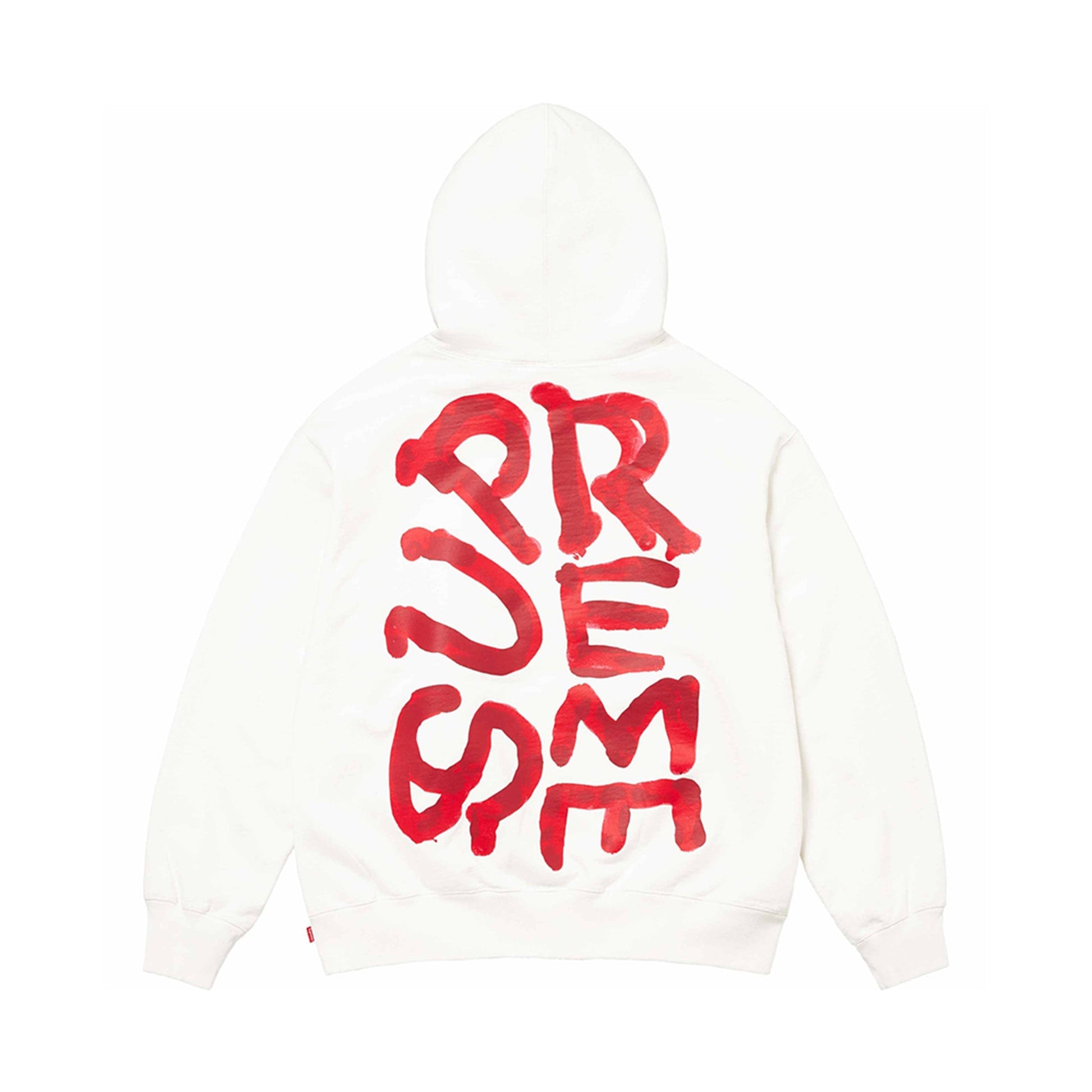 this is an image of Supreme Hoodie "Spray Paint Logo"