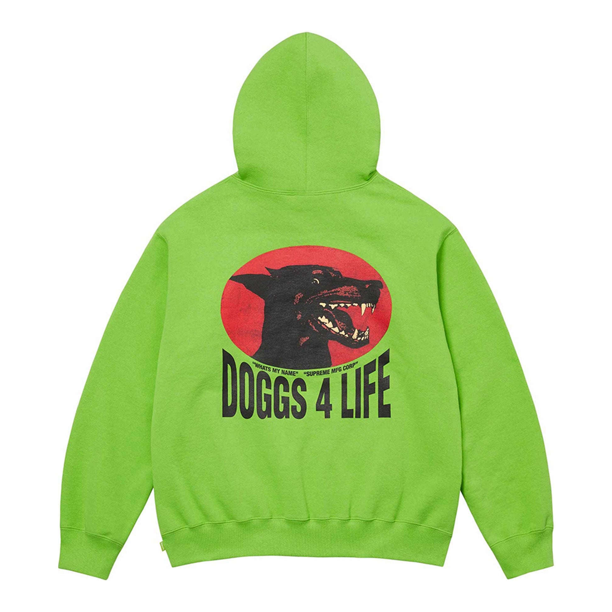 this is an image of Supreme Hoodie "Doggs 4 Life"