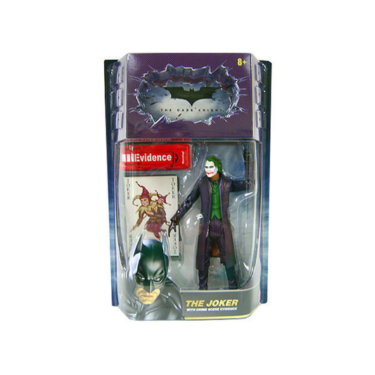 Batman The Dark Knight The Joker with Crime Scene Evidence Action Figure Sealed