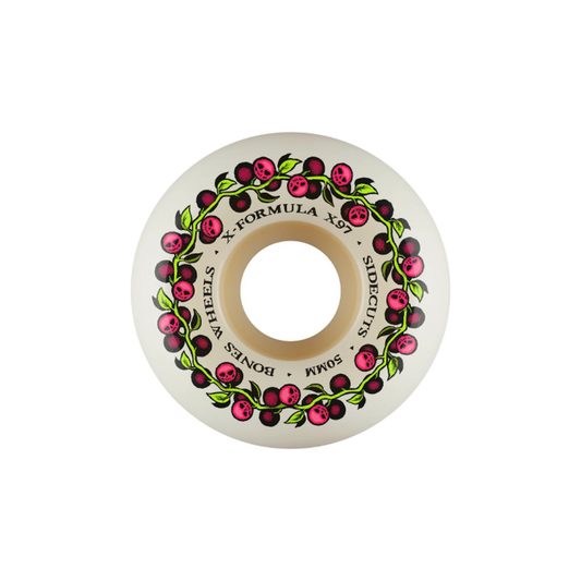 Bones Wheel X Formula V5 Sidecut Skull Berries 97a