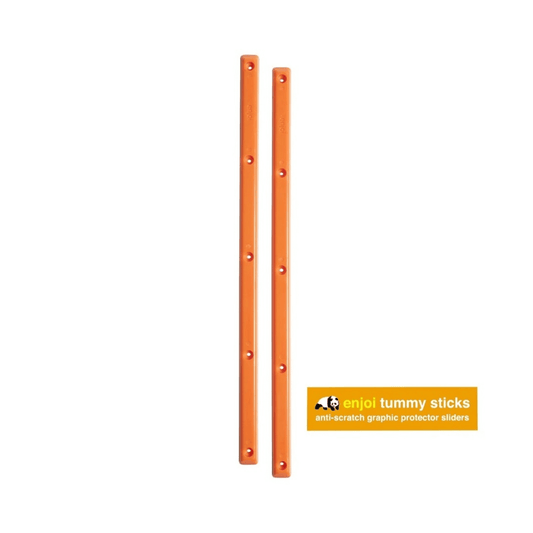 Enjoi Tummy Sticks Skateboard Rails Orange