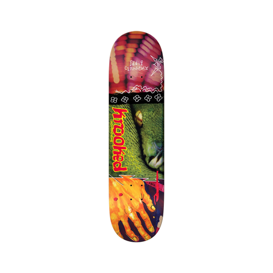 Krooked Skateboard Deck Cernicky Snake Bite 8.38