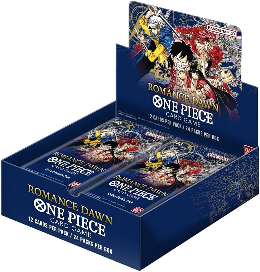 this is an image of One Piece Card Game: Romance Dawn (OP-01) Booster Box (Wave 2 - White)