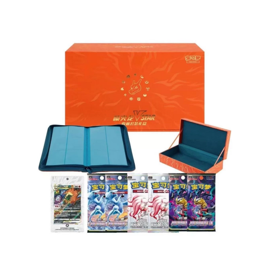 Pokemon Chinese Charizard VStar 2024 Exclusive Collection Box