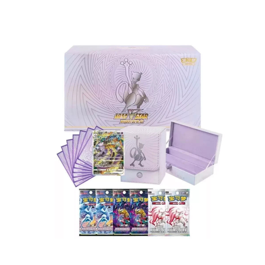 Pokemon Chinese Mewtwo VStar 2024 Exclusive Collection Box