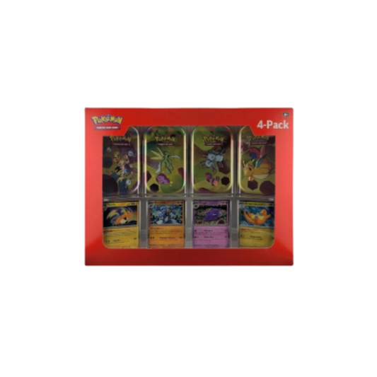 Sam's Club 151 (4 Mini Tins + 4 Promo Cards Bundle)