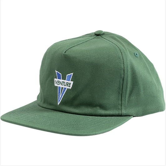 Venture Heritage SnapBack Hat Dark Green