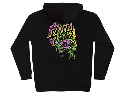 Santa Cruz X Stranger Things Demogorgon Dot Hooded Heavyweight Sweatshirt