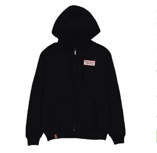 Ace LTSL Zip Up Hoodie - Black - Medium