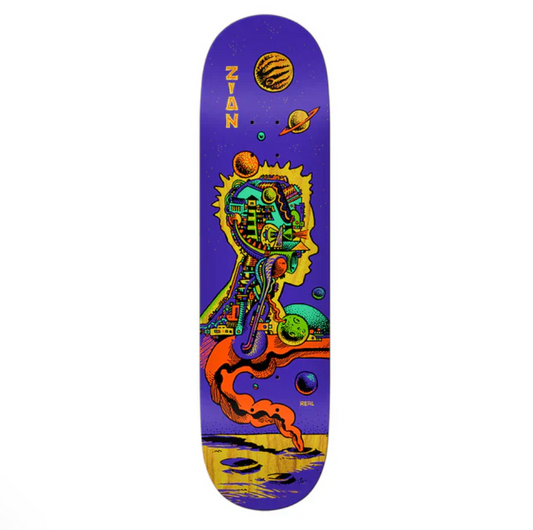 Real Skateboard Deck Zion Artificial 8.38