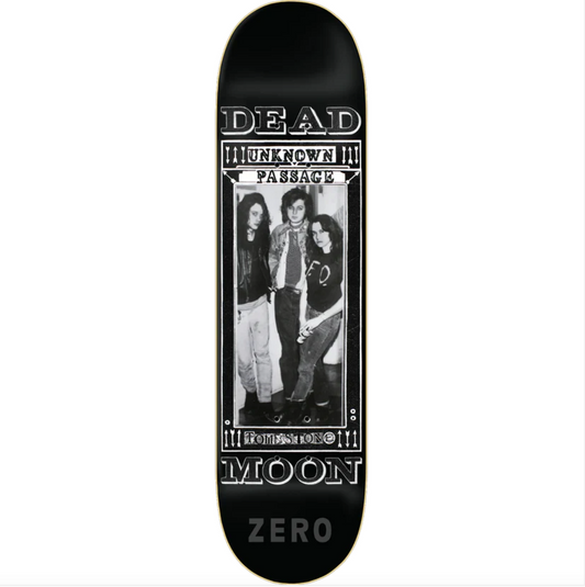 Zero Skateboard Deck Dead Moon Unknown Passage 8.5