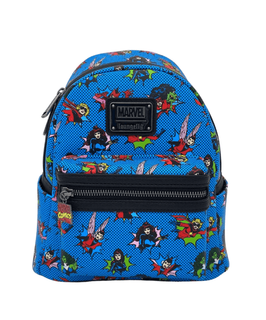 this is an image of Loungefly Women Of Marvel Backpack