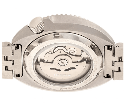 Heritor Automatic Morrison Bracelet Watch w/Date - Blue - HERHR7614