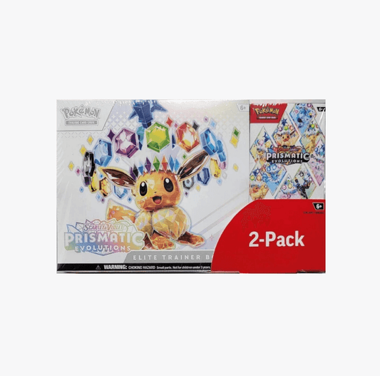 Costco Pokemon Prismatic Evolutions 2-Pack Trainer Box and Booster Bundle