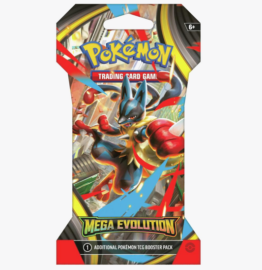 Mega Evolution Sleeved Booster Pack - ME01: Mega Evolution