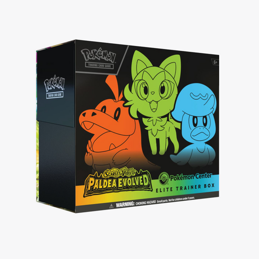 Paldea Evolved Pokemon Center Elite Trainer Box (Exclusive)