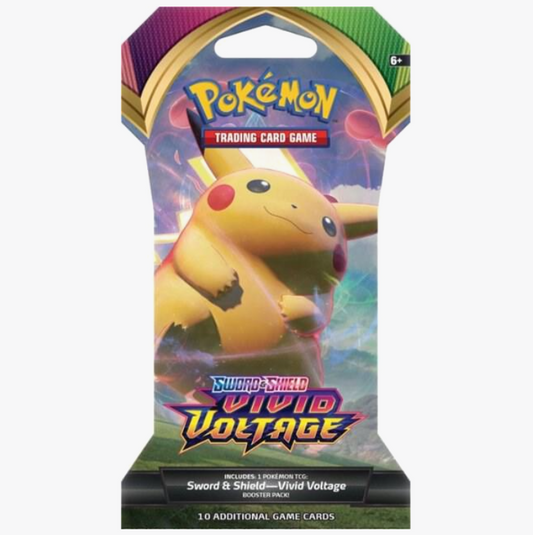 Vivid Voltage Sleeved Booster Pack - SWSH04