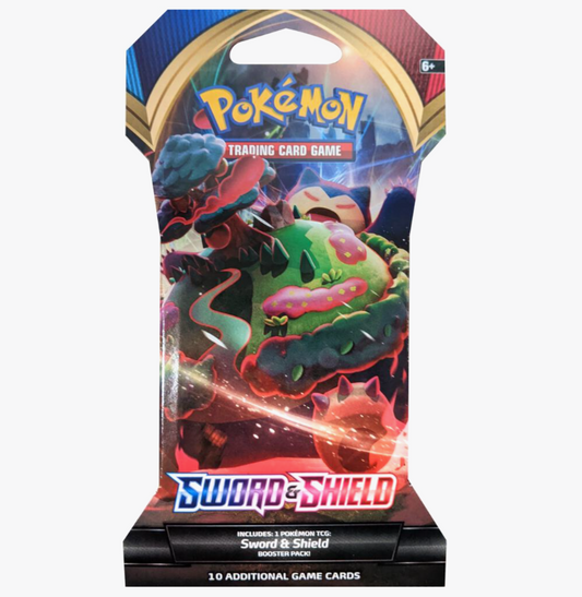 Sword and Shield Base Set Sleeved Booster Pack - SWSH01