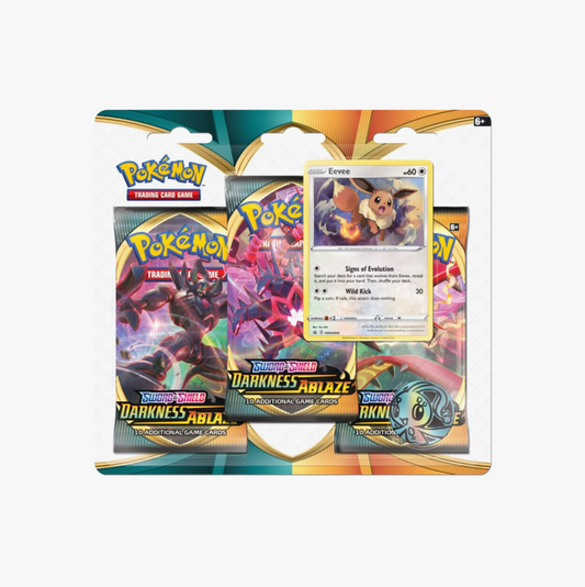 Darkness Ablaze 3 Pack Blister - SWSH03