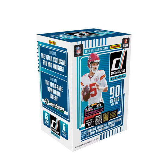 2025 Panini NFL Donruss Football Blaster Box