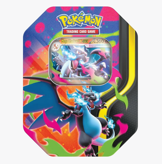 Mega Charizard Tin (Mega Charizard EX)