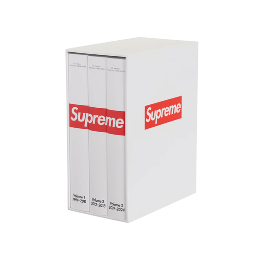 Supreme 30 Year: T-Shirts 1994-2024 (3-Volumes) White
