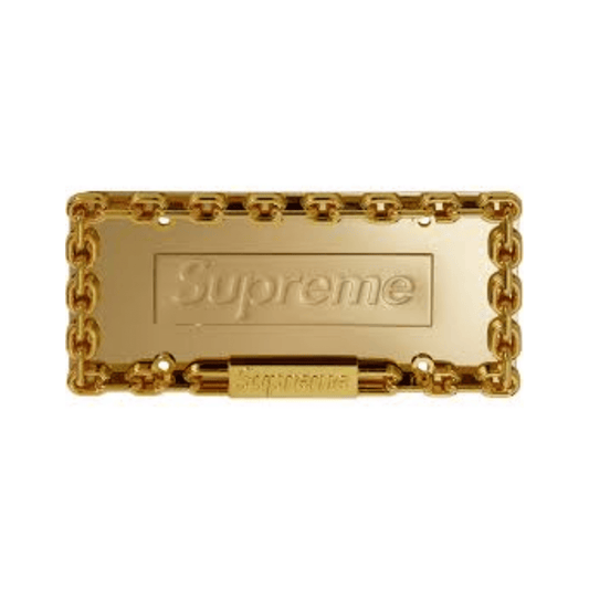 Supreme Chain License Plate Frame