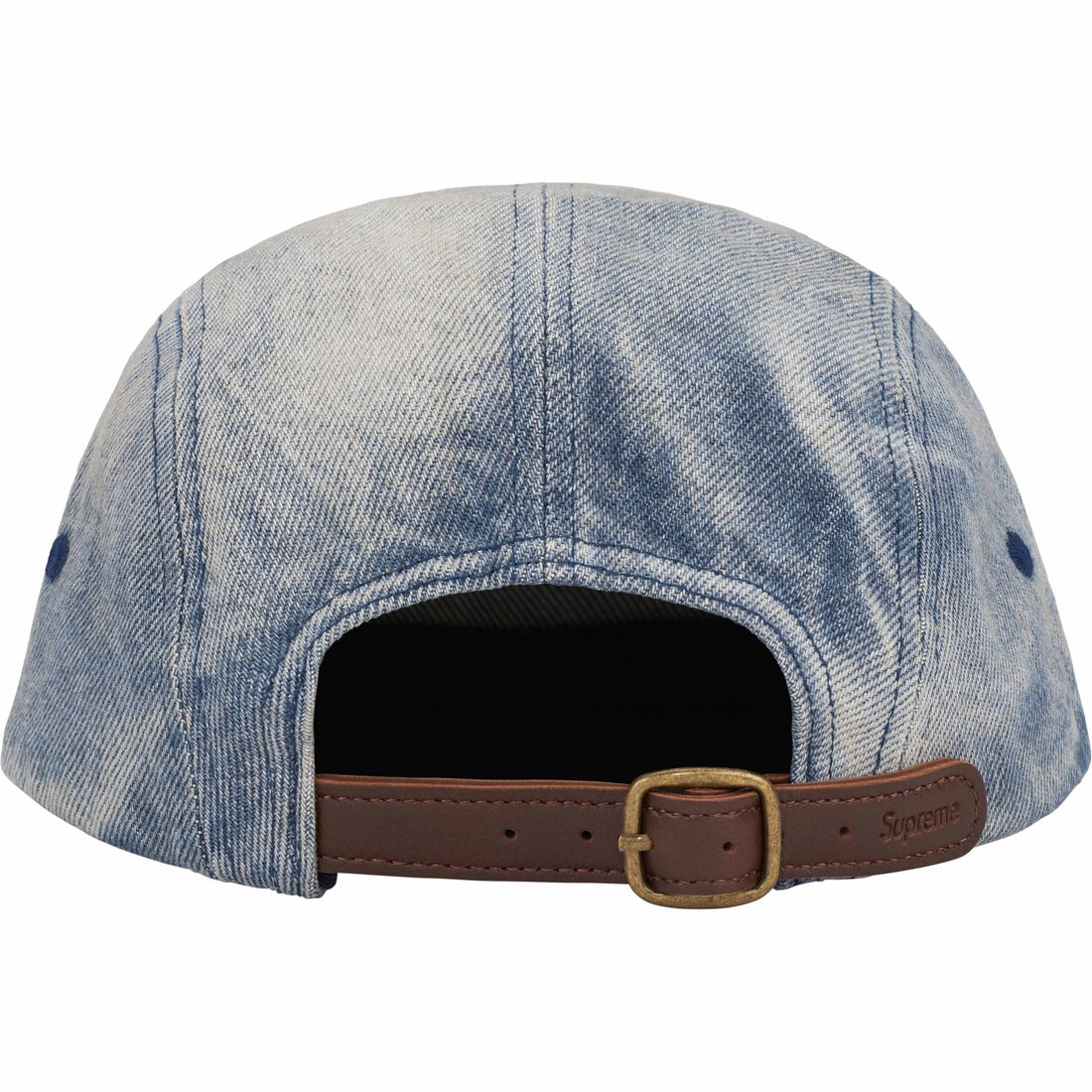 this is an image of Supreme Washed Chino Twill Camp Cap