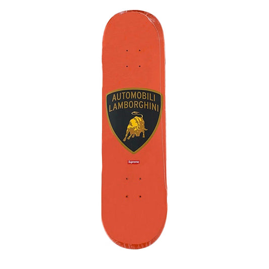 this is an image of Supreme Lamborghini Skateboard Deck