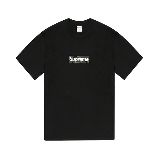 this is an image of Supreme T-Shirt Camo Box Logo