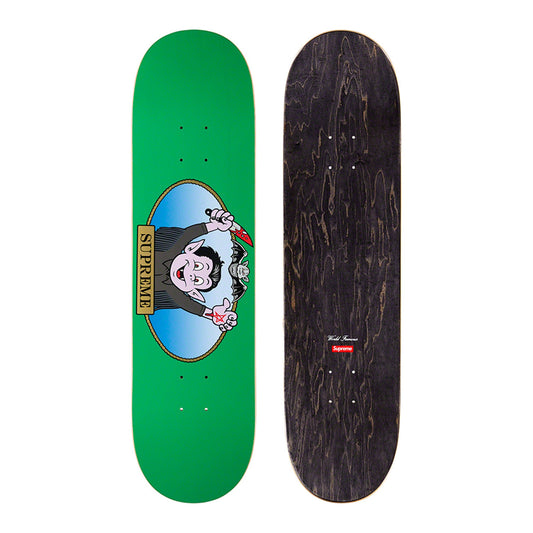this is an image of Supreme Vampire Boy Skateboard Deck