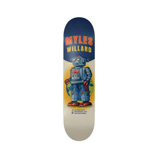 Toy Machine Deck Miles Willard Robot 8.13