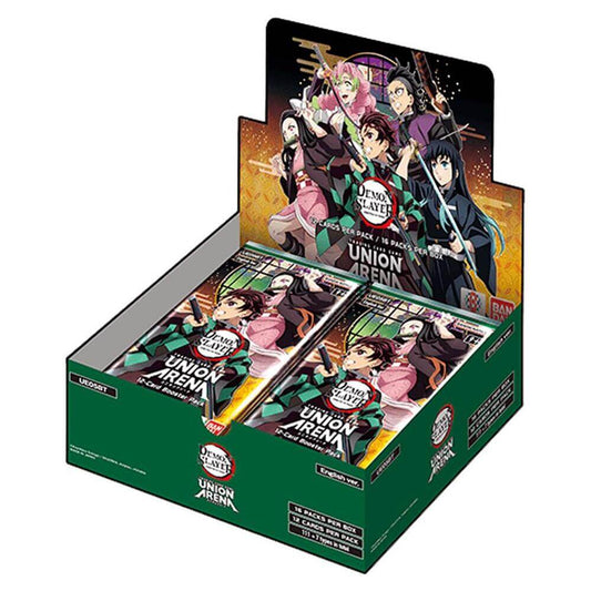 this is an image of Union Arena Demon Slayer: Kimetsu no Yaiba Booster Box