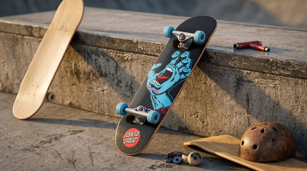 Santa Cruz deck size, Santa Cruz skateboard deck, skateboard deck sizes, best skateboard for beginners, skateboard buying guide, choose skateboard deck, Santa Cruz complete skateboard