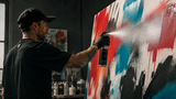 Molotow Burner Spray Paint, DIY art projects, creative spray paint ideas, spray paint for crafts, artist spray paint, home décor DIY, custom skateboard paint, premium art supplies