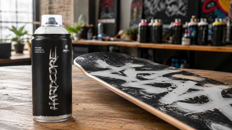 How to Customize a Skateboard with Spray Paint
