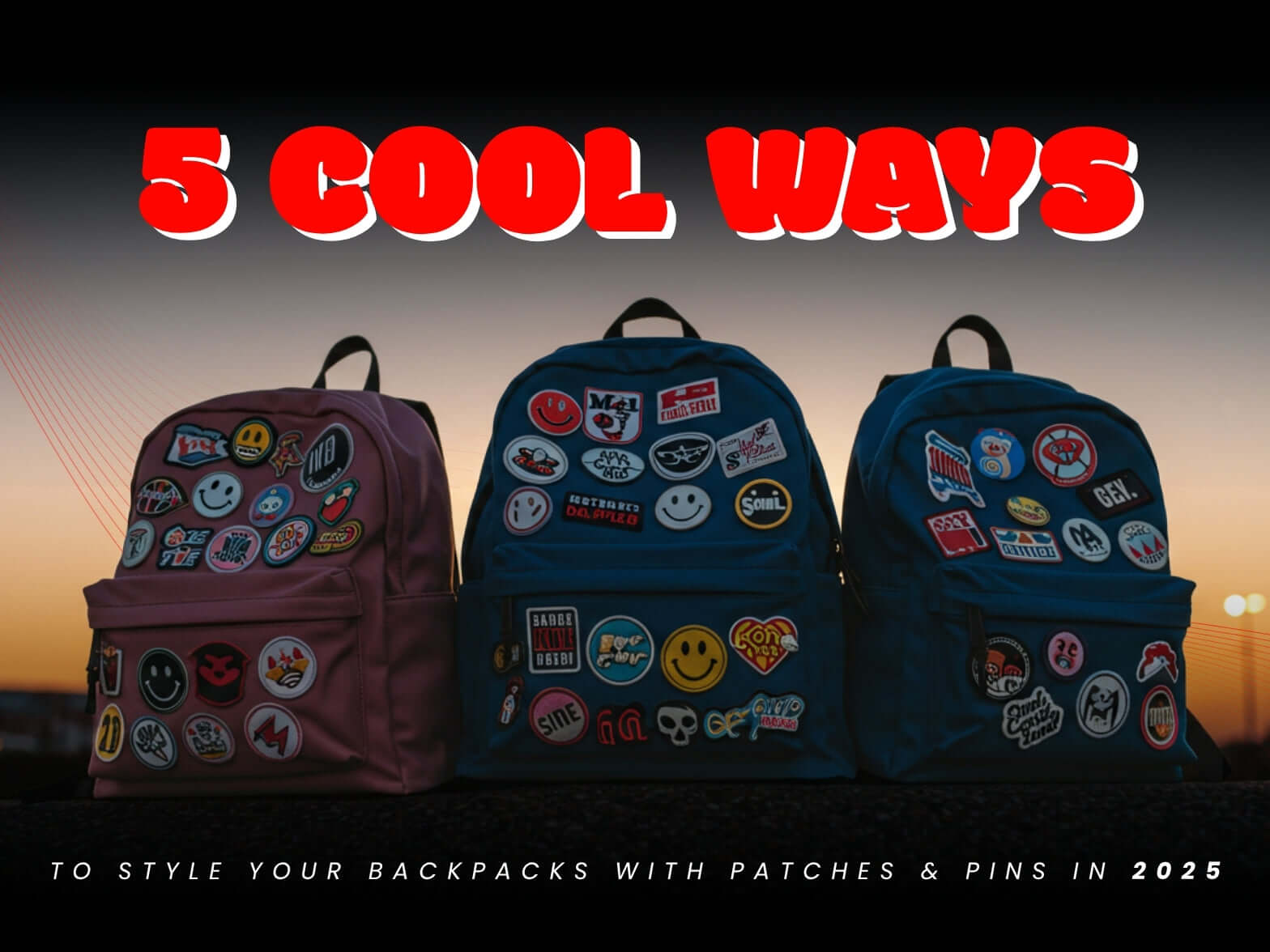 5 Cool Ways to Style Your Backpacks with Patches & Pins in 2025 – Alcosta