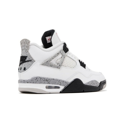 this is an image of Jordan 4 Retro "White Cement"